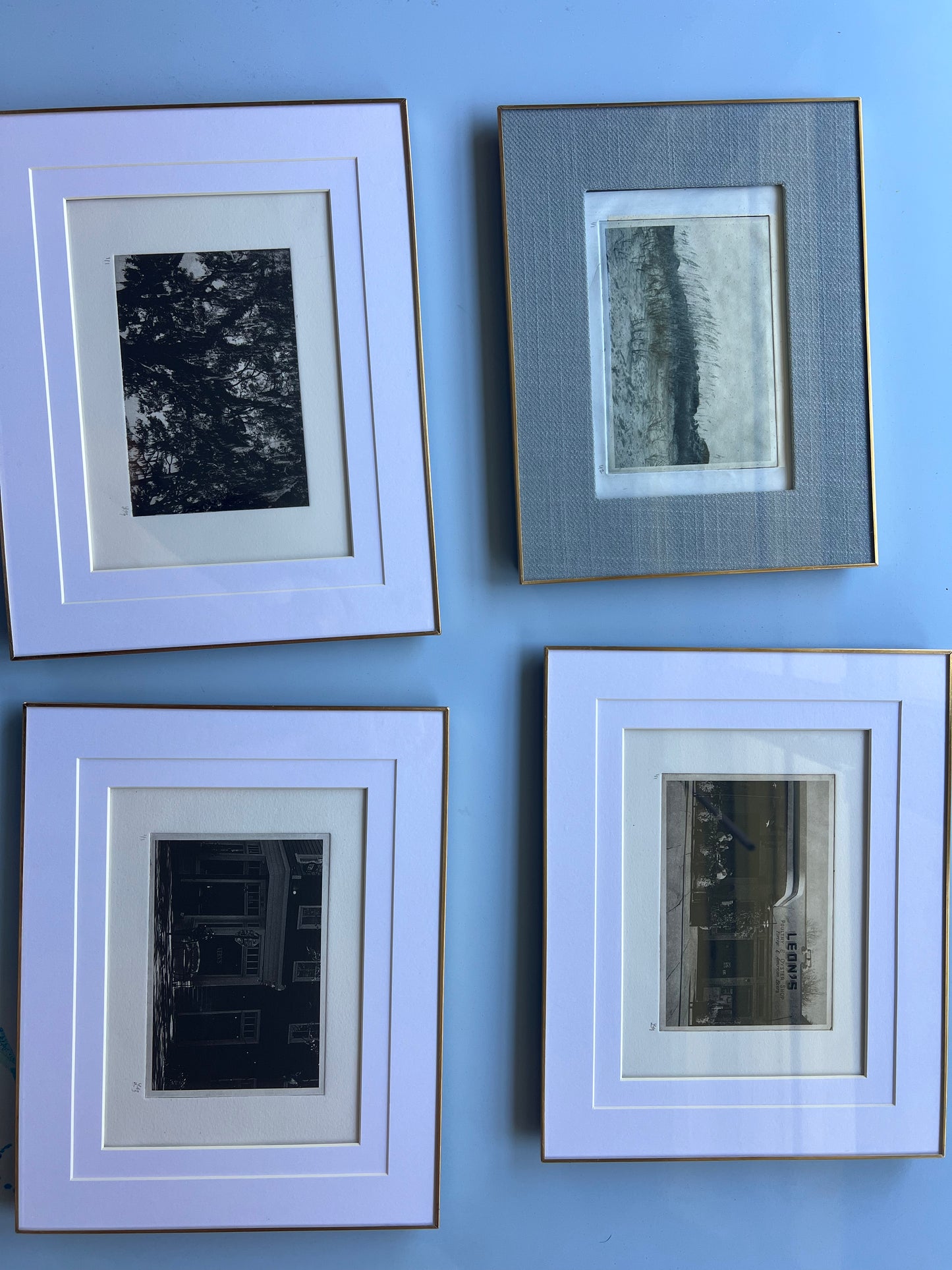 Double Mat Frame Leon's Print