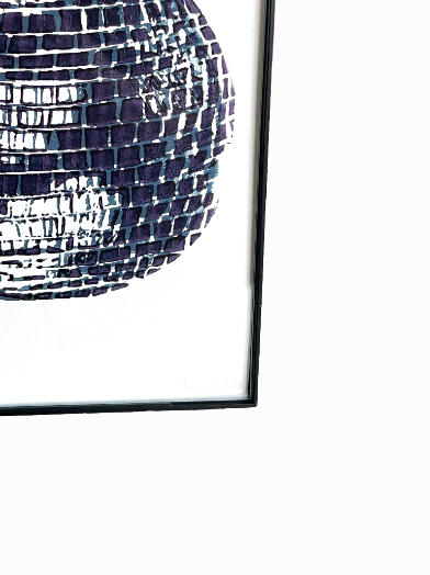 Framed Disco Print