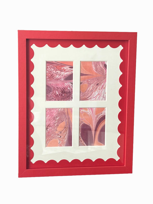 Gel-Git Scallop Red Frame