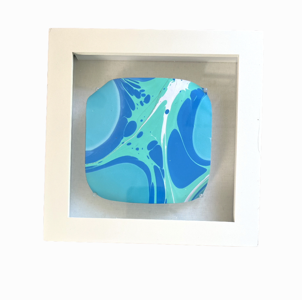 Marbled Mini Shadow Box