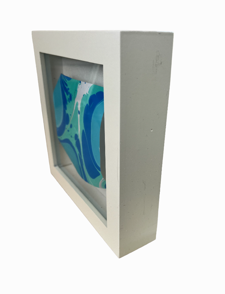 Marbled Mini Shadow Box