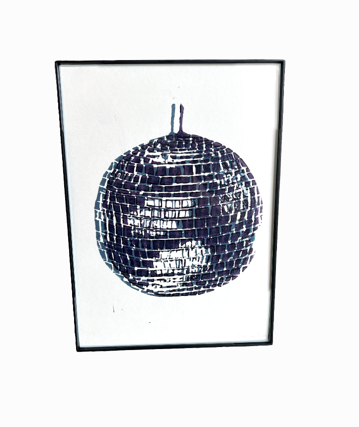 Framed Disco Print